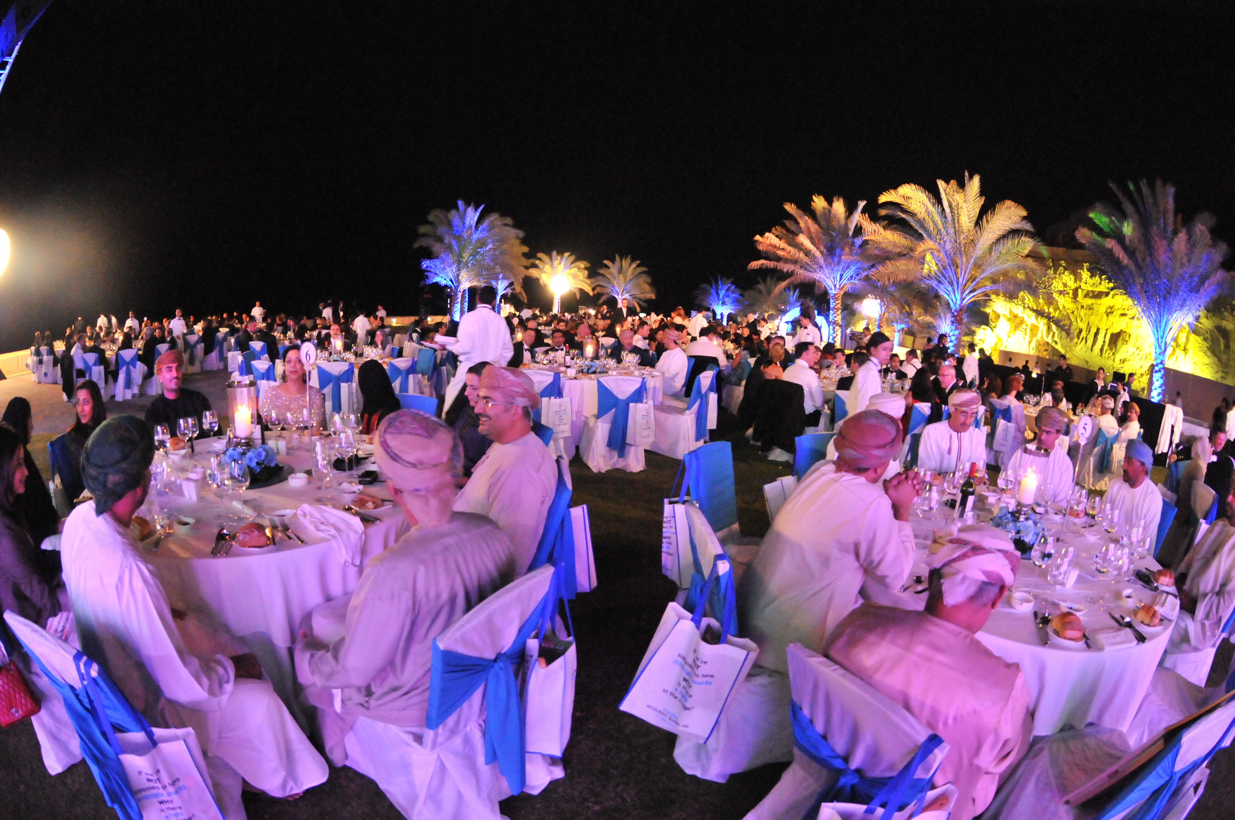 Real Life Wedding & Events – The Oman Restaurant Awards – The Best Singing Waiters